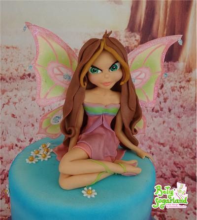 Winx - Flora - Cake by Bety'Sugarland by Elisabete Caseiro 