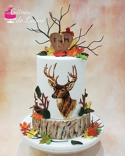 Autumn wedding cake  - Cake by Gâteau de Luciné
