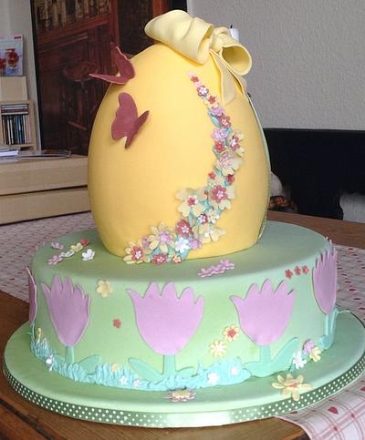Happy Easter Egg - Cake by mariazimmi