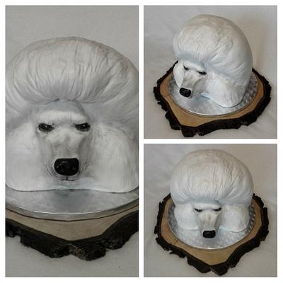 Poodle head - Cake by Anka