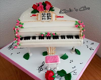 PIANO CAKE - Cake by Camelia