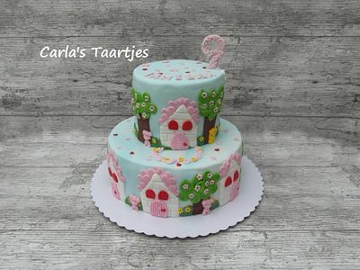 girls cake - Cake by Carla 