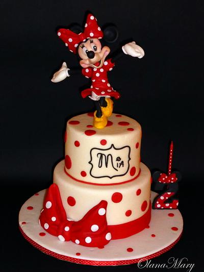 Minnie... - Cake by Olana Mary