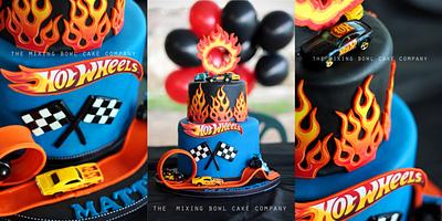 Hot Wheels  - Cake by The Mixing Bowl Cake Company 