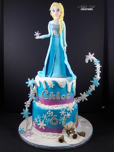 Frozen cake - Cake by Claire DS CREATIONS