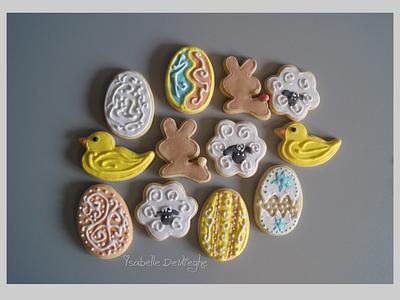 Easter cookies  - Cake by IsabelleDevlieghe