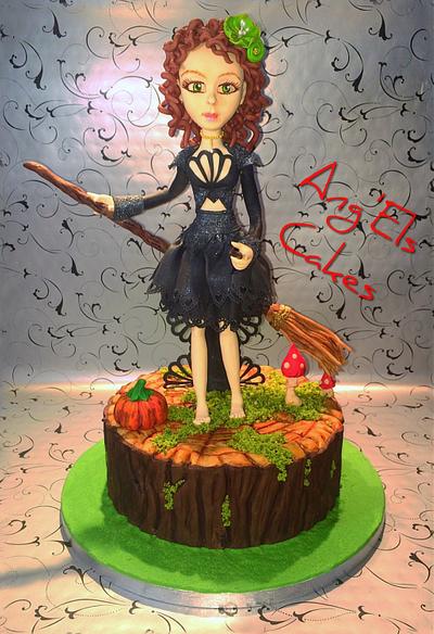 Little witch  - Cake by Els tess
