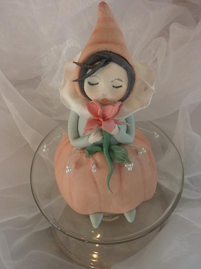 Little flower girl - Cake by Dawn and Katherine