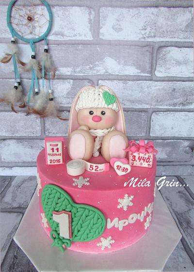 Cake Charming bunny - Cake by Mila