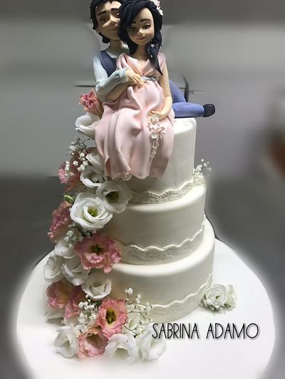 Wedding - Cake by Sabrina Adamo 