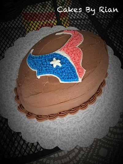 Texans - Cake by Cakes By Rian