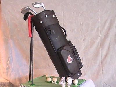 Golf bag - Cake by Michelle Johnson 