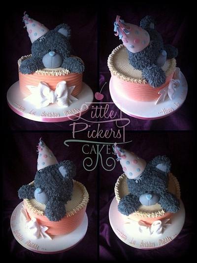 All buttercream teddy cake - Cake by little pickers cakes