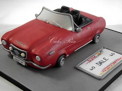 Ford Mustang Car Cake - Cake by Karina Leonard