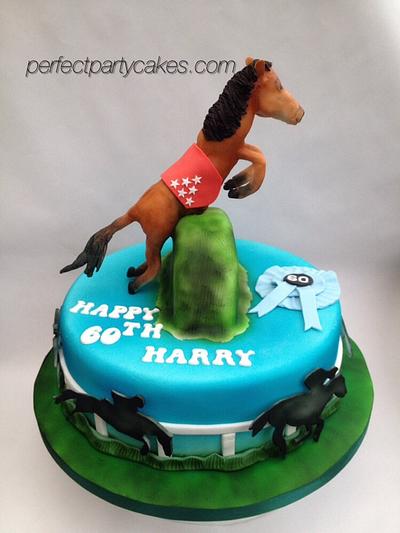 Jumping Horse - Cake by Perfect Party Cakes (Sharon Ward)