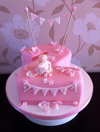 Pretty in Pink - Cake by Carrie