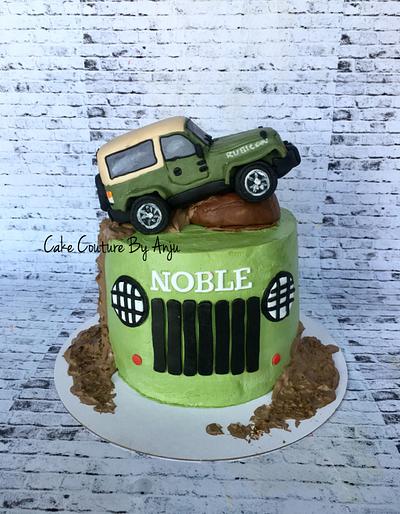 Jeep cake  - Cake by Cake Couture By Anju