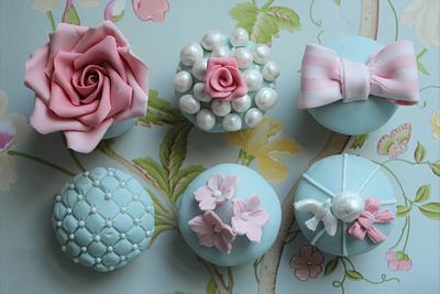 Vintage Opulence Cupcake Collection - Cake by Sweet Blossom Cakes