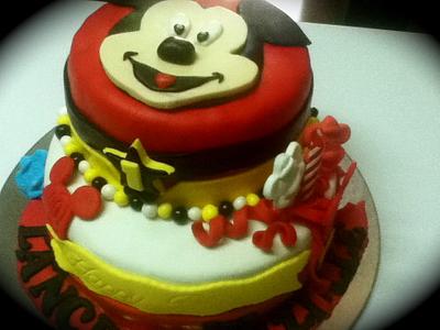 Mickey Mouse - Cake by May Aireene  Galvez
