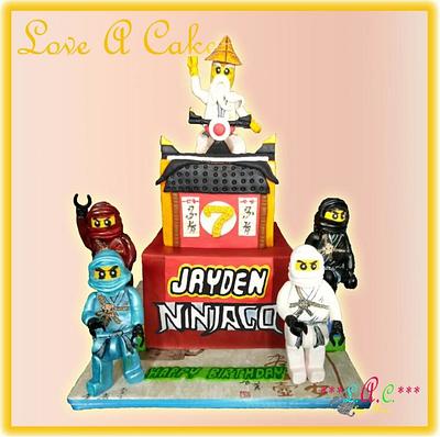 Lego Ninjago - Cake by genzLoveACake
