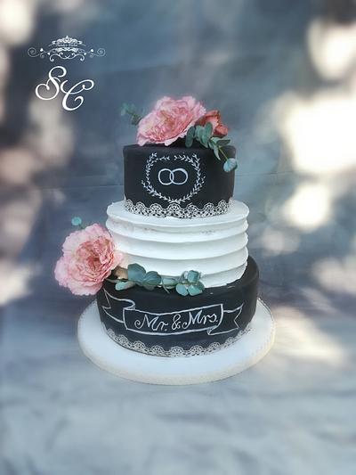 Wedding Cake Vintage - Cake by Sandy's Cakes - Torten mit Flair