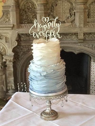 Ombre Ruffle - Cake by Cakes by Nina Camberley