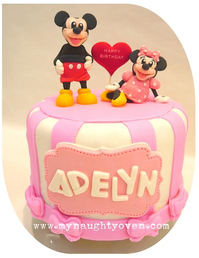 Mickey Birthday Cake - Cake by mynaughtyoven