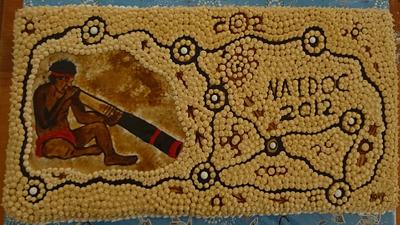 NAIDOC 2012 Cake - Cake by Couture Cakes by Novy