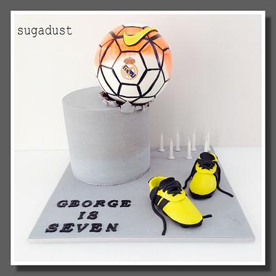 Real Madrid birthday cake - Cake by Mary @ SugaDust