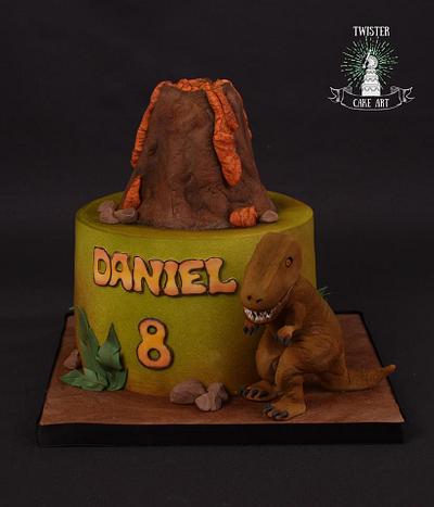 Dinosaur cake - Cake by Twister Cake Art
