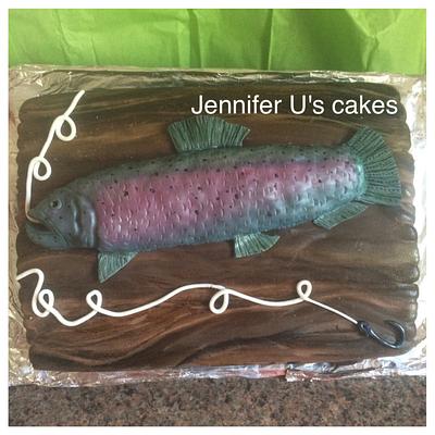 The big catch  - Cake by Jenscakes15