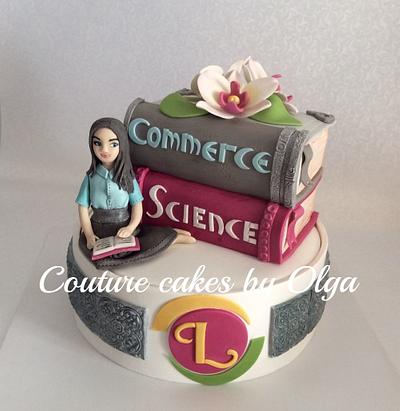 Cake for students - Cake by Couture cakes by Olga