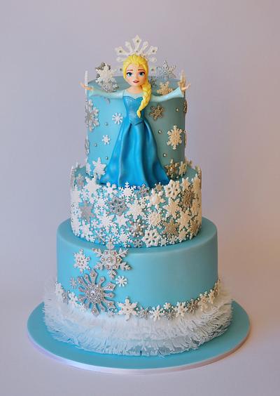 My LAST Frozen cake! - Cake by ArchiCAKEture