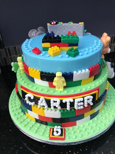 Lego - Cake by Gelly Bean 