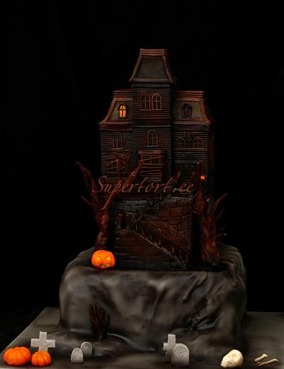Haunted hause cake - Cake by Olga Danilova