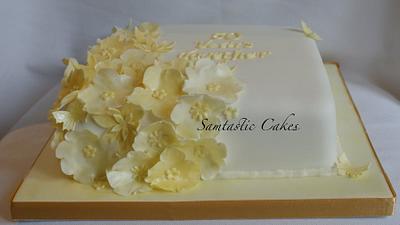 Golden Anniversary Cake - Cake by Sam Herbert