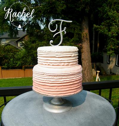 Pink Ombre - Cake by Rachel~Cakes