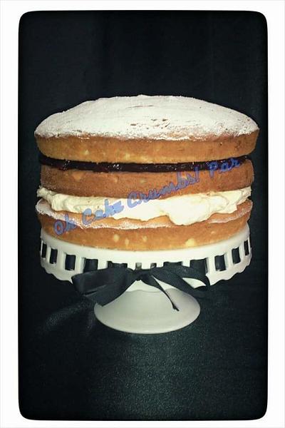 Classic Victoria Sponge - Cake by Oh Cake Crumbs 