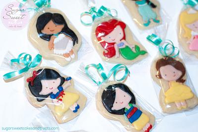 Little Princess Cookie Favors - Cake by Angela, SugarSweetCakes&Treats