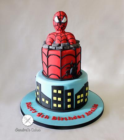 Spiderman - Cake by Sandra's cakes