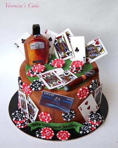 Poker cake - Cake by Veronica22