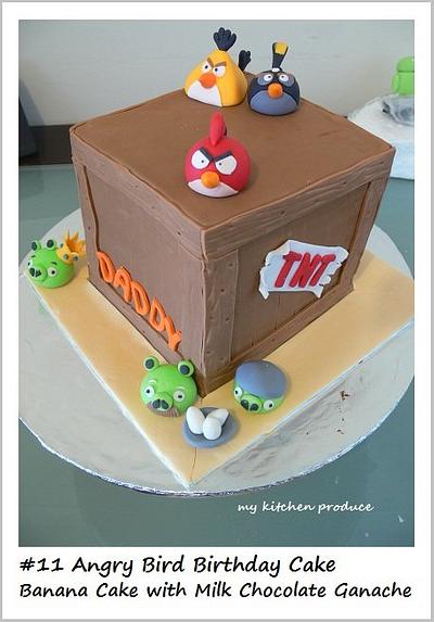 Angry Bird Cake - Cake by Linda Kurniawan