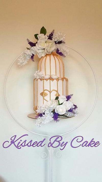 Hanging Birdcage Cake  - Cake by Shell Thompson