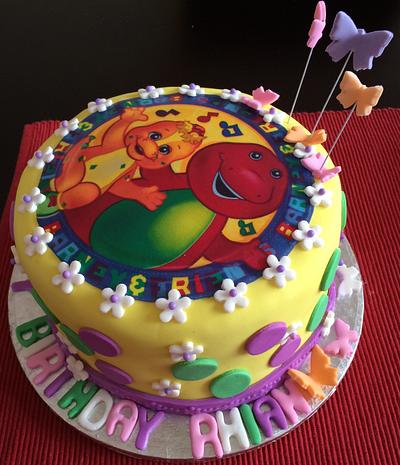 Barney - Cake by Lamees Patel