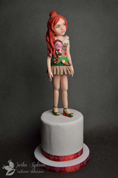 Doll - Cake by JarkaSipkova