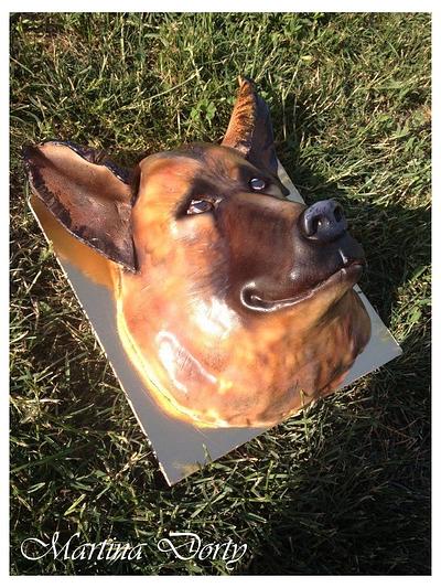 dog - Cake by sweetcakesmartina