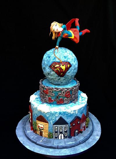 Super Josh Collaboration..........Super Girl - Cake by Goreti