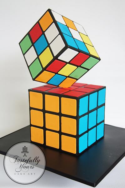 Rubik's Cube - Cake by Marianne: Tastefully Yours Cake Art 