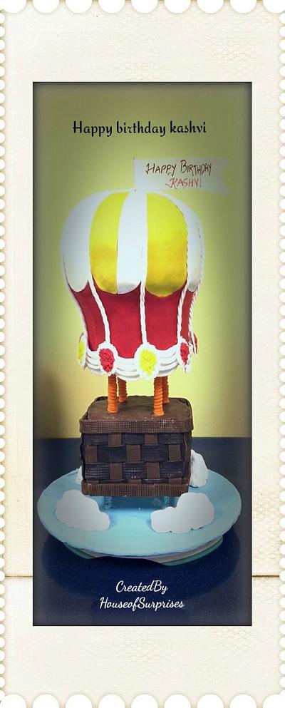Hot air balloon cake - Cake by Shikha