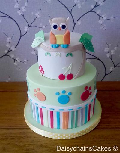Baby shower cake - Cake by Daisychain's Cakes